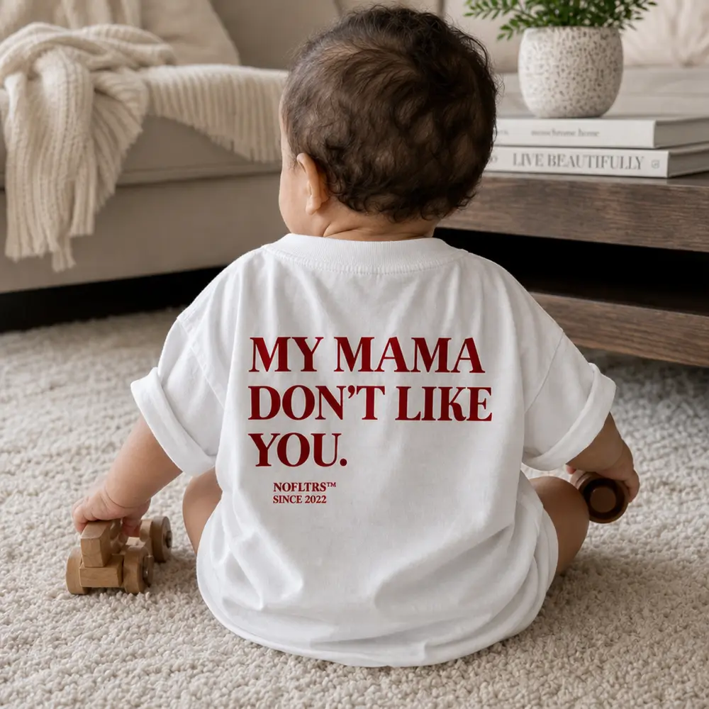 MY MAMA DON'T LIKE YOU — Kids Tee — photo 3
