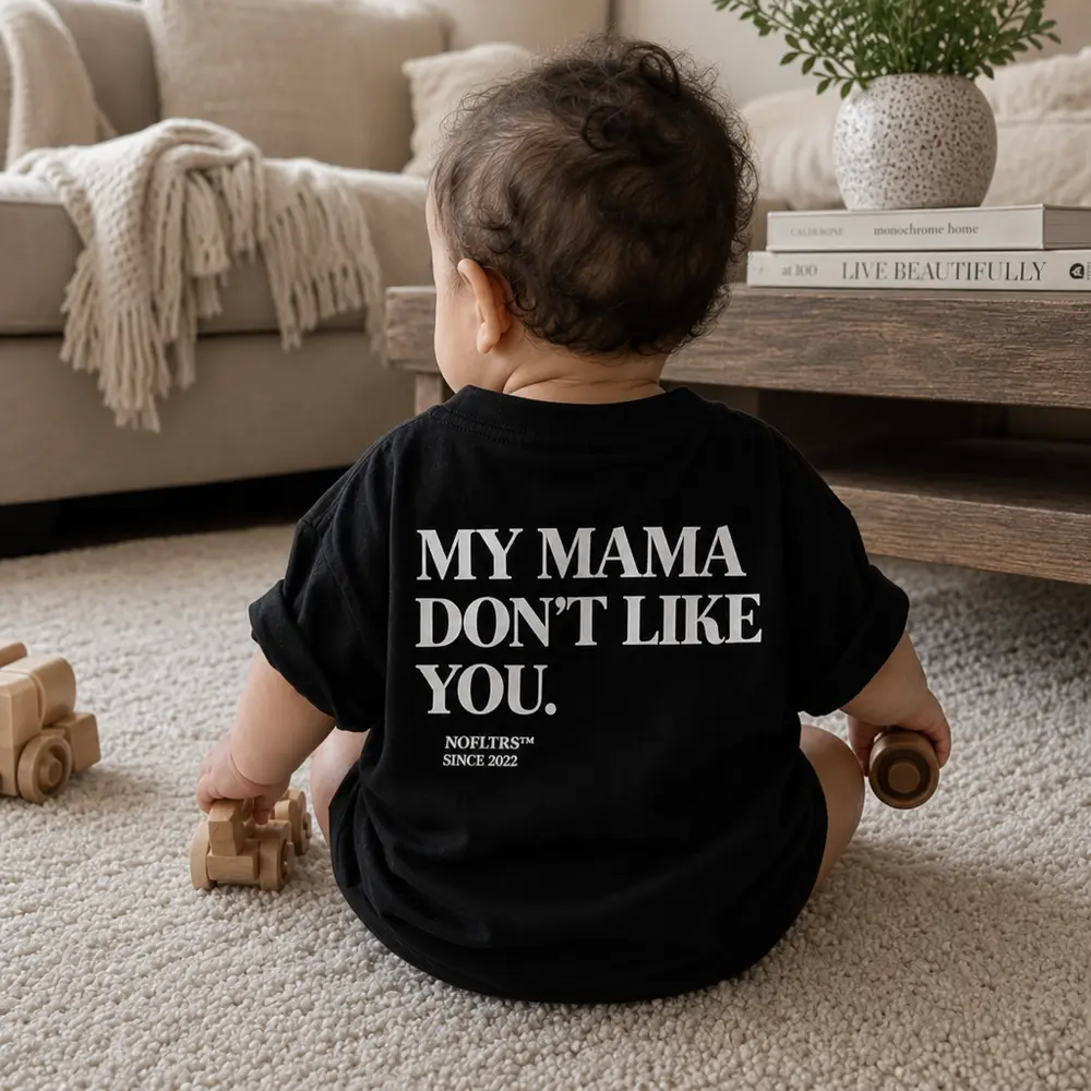 MY MAMA DON'T LIKE YOU — Kids Tee — photo 4
